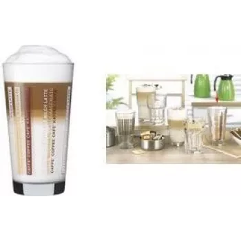 Esmeyer LINES Ποτήρι Latte Macchiato 370 ml, συσκευασία 12 τεμ., πλυντήριο πιάτων 410-865