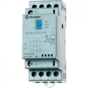 Finder 22.34.0.048.4720 Αρθρωτός ρελέ, 4-πολικός, πηνίο 48 V AC, 25 A, 3NO+1NC, ράγα DIN