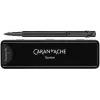 Caran d'Ache 849 Black Code πένα, Μεσαία μύτη, Ματ μαύρο 840.496
