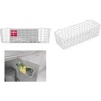 Metaltex Pandino Καλάθι αποθήκευσης γενικής χρήσης, 330 mm, λευκό 361700014