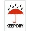 RILLPRINT KEEP DRY Μόνιμες προειδοποιητικές ετικέτες, λευκό/κόκκινο/μαύρο, 74 x 105 mm, 500 ετικέτες ανά ρολό 76960