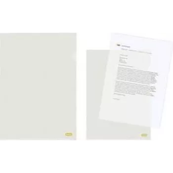 ELBA Θήκη εγγράφων ανακύκλωσης DIN A4 0,10 mm διαφανής ανοιχτή πάνω/δεξιά (συσκευασία 100 τεμ.)
