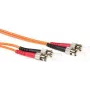ACT 0,5m LSZH Πολύτροπο 62,5/125 OM1 Καλώδιο patch οπτικών ινών Duplex ST/ST (RL1000)