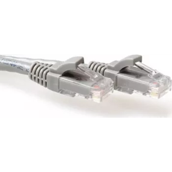 ACT IB3052 CAT6A U/UTP Snagless Καλώδιο patch, 0,25 m, γκρι
