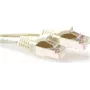 ACT Ελεφαντόδοντο 0,5m S/FTP CAT6A Snagless Καλώδιο patch με βύσματα RJ45 FB6000
