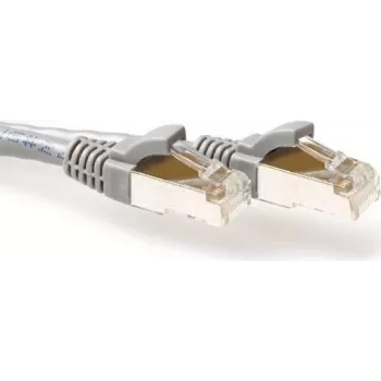 ACT Γκρι 30m LSZH S/FTP CAT6A Snagless Καλώδιο patch (FB7030)