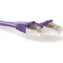 ACT FB2305 5m Cat6a S/FTP LSZH Καλώδιο patch δικτύου, βιολετί