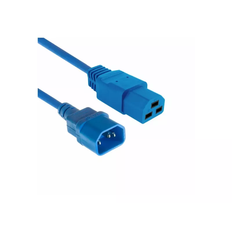 ACT καλώδιο τροφοδοσίας C14 σε C21 IEC 60320 μπλε 3 m (AK5384)