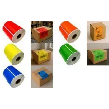 RILLPRINT Ρολό ετικετών Zebra 102 x 152 mm Μπλε Πυρήνας 25 mm - 1 ρολό (67845)