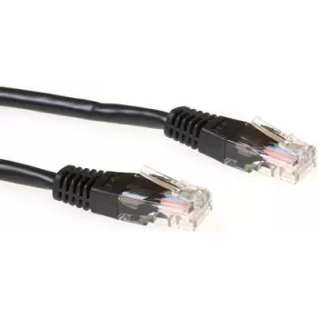 ACT 5m LSZH U/UTP CAT6 Καλώδιο patch με βύσματα RJ45 - Μαύρο (IB9905)