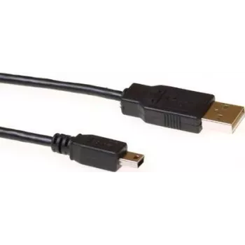 ACT SB2413 Καλώδιο USB 2.0 3 m USB-A αρσενικό σε Mini-USB B αρσενικό μαύρο