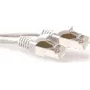 ACT 25m LSZH S/FTP CAT6a Snagless καλώδιο patch, λευκό FB7325