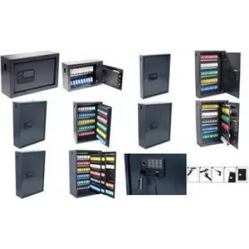 PAVO Advanced Χρηματοκιβώτιο κλειδιών για 300 κλειδιά με κλειδαριά συνδυασμού και δακτυλικού αποτυπώματος, τοιχώματα χάλυβα 8025176