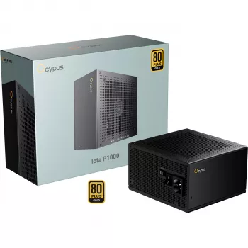 OCYPUS Iota P1000 1000W 80 PLUS Gold ATX 3.0 Πλήρως Modular Τροφοδοτικό - Μαύρο