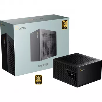 OCYPUS Iota P750 750W 80 PLUS Gold Πλήρως Modular ATX 3.0 Τροφοδοτικό - Μαύρο