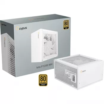 OCYPUS Iota P1200 White τροφοδοτικό 1200W 80 PLUS Gold πλήρως αρθρωτό ATX 3.0