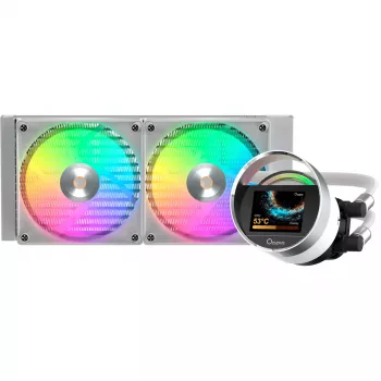Ocypus Sigma L24 ARGB Λευκό 240mm Υγρόψυκτρα CPU