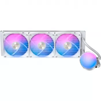 Ocypus Delta L36 ARGB V2 White AIO υδρόψυκτη CPU, ψυγείο 360mm, 3x120mm ανεμιστήρες ARGB, Intel & AMD