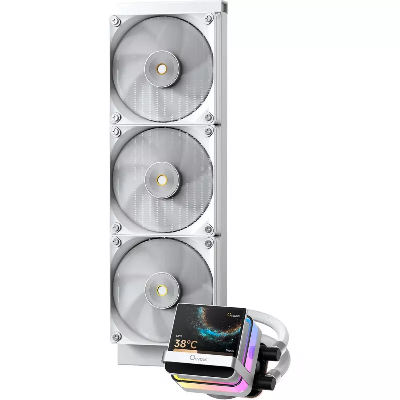 Ocypus Sigma L36 PRO Λευκό 360mm ARGB AIO Υγρόψυκτρα CPU