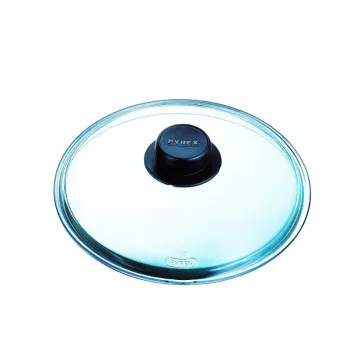 PYREX Γυάλινο Καπάκι 24 cm, Βοριοπυριτικό Γυαλί