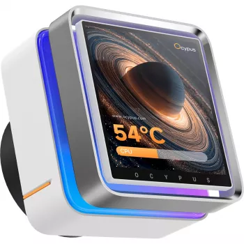 Ocypus Sigma L36 EX ARGB Λευκό 360mm AIO Υγρόψυκτρα CPU
