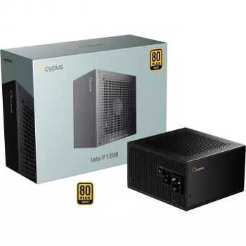 OCYPUS Iota P1200 1200W 80 PLUS Gold Πλήρως Modular ATX 3.0 Τροφοδοτικό - Μαύρο
