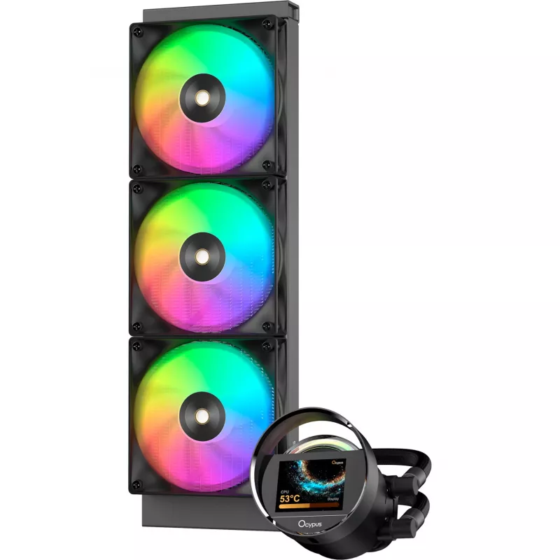 Ocypus Sigma L36 ARGB Μαύρο 360mm AIO Υδρόψυξη CPU