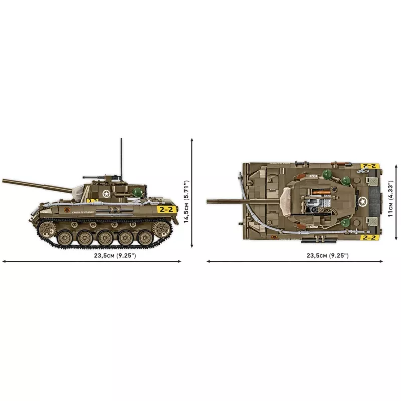 COBI Klocki M18 Hellcat 1026 Τούβλα σετ κατασκευής