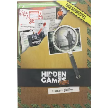 Hidden Games Παιχνίδι μυστηρίου: Campingkiller (Γερμανική έκδοση)
