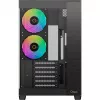 Ocypus Delta C74 ARGB Μαύρο Πανοραμικό γυαλί Mid-Tower Κουτί