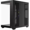 Ocypus Delta C74 ARGB Μαύρο Πανοραμικό γυαλί Mid-Tower Κουτί