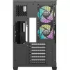 Ocypus Delta C74 ARGB Μαύρο Πανοραμικό γυαλί Mid-Tower Κουτί