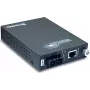 TRENDnet TFC-110S60 100 Mbps πομποδέκτης μέσων οπτικής ίνας μονής λειτουργίας (SC, 60 km)