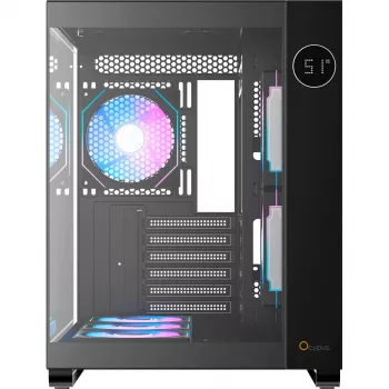 Ocypus Iota C70 ARGB μαύρο κουτί Mid-Tower με πανοραμικό γυαλί