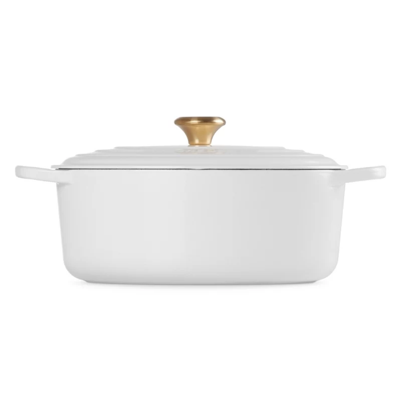 Le Creuset Χυτοσίδηρος κατσαρόλα οβάλ 31cm / 6,3L λευκή