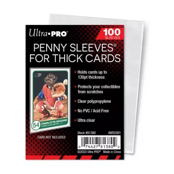Ultra Pro Soft Θήκες καρτών 100x152mm (συσκευασία 100 τεμ.) 157325