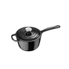 LE CREUSET χυτοσίδηρο saucepan 16cm 1,5L μαύρο