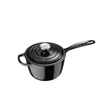 LE CREUSET χυτοσίδηρο saucepan 16cm 1,5L μαύρο