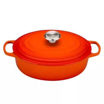 Le Creuset χυτοσίδηρο οβάλ ταψί 27cm 3,4L πορτοκαλί ηφαιστείου