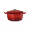 Le Creuset στρογγυλό χυτοσίδηρο ταψί 34cm 12L κόκκινο