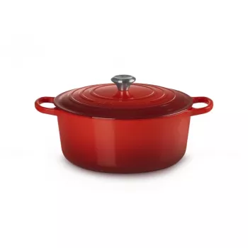 Le Creuset στρογγυλό χυτοσίδηρο ταψί 34cm 12L κόκκινο
