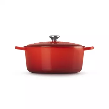 Le Creuset στρογγυλό χυτοσίδηρο ταψί 34cm 12L κόκκινο