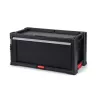 KETER DIY εργαλειοθήκη με 1 συρτάρι, 56,2x28,9x26,2 cm, χάλυβας, μαύρο με κόκκινες λεπτομέρειες