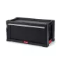 KETER DIY εργαλειοθήκη με 1 συρτάρι, 56,2x28,9x26,2 cm, χάλυβας, μαύρο με κόκκινες λεπτομέρειες