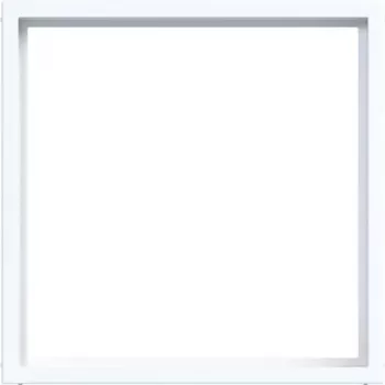 HAGER WAF7073WG Δακτύλιος για Κεντρική Πλάκα 50 x 50 mm, Λευκό Φως