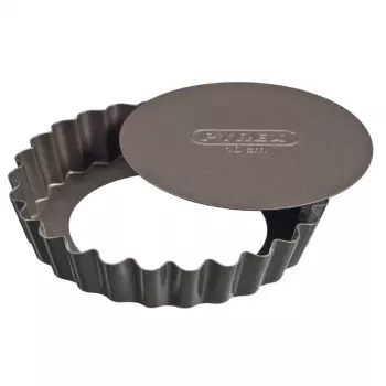 PYREX Σετ Φορμών Ψησίματος 4 τεμ. με αφαιρούμενο πάτο Ø10cm