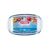 PYREX γυάλινο δοχείο με καπάκι 4,5L ορθογώνιο Essentials 33x20x14cm