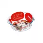 PYREX γυάλινο δοχείο για φριτέζες θερμού αέρα Ø18cm/1L