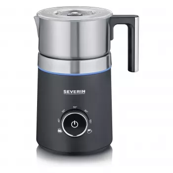 Severin SM 3586 Spuma 700 επαγωγικός αφροποιητής γάλακτος μαύρο/ανοξείδωτο