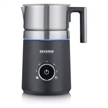 Severin SM 3586 Spuma 700 επαγωγικός αφροποιητής γάλακτος μαύρο/ανοξείδωτο